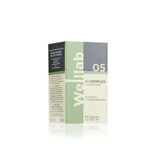 Welllab C-COMPLEX, 60 капсул 3